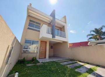 b4b8980795f265fe387f7776b1c4b4c10d165c19 · Sobrado em condomínio, 3 quartos e churrasqueira à venda - Campo de Santana - Curitiba/PR
