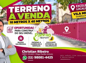 Terreno · 400m² · Terreno, Vila Milton, Guarulhos - R$ 700 mil, Cod: 11157