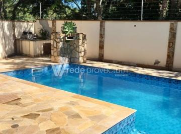 0 · Sobrado de Alto Padrão em Condomínio - 4 Suítes, Piscina em Campinas