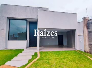 Casa · 168m² · 3 Quartos · 4 Vagas · Casa em Condomínio Fechado com 168 m² Privativos – 3 Suítes no Grand Ville, Uberlândia
