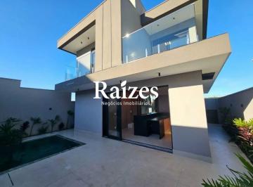 Casa · 250m² · 3 Quartos · 2 Vagas · Casa em condomínio fechado com 3 suítes no Granja Marileusa em Uberlândia