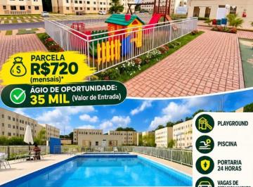 Apartamento de 2 quartos, Valparaíso de Goiás · Oportunidade Ágio Viva Vida Valparaíso Térreo com Quintal