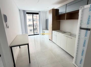 Apartamento de 1 quarto, Curitiba · Studio 33,56M² no Compass Coliving - 1 quarto suíte - Varanda com churrasqueira