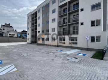 Apartamento · 53m² · 2 Quartos · 1 Vaga · Apartamendo de 2 dormitórios novo andar alto localizado no bairro Nossa Senhora do Rosário - São Jos