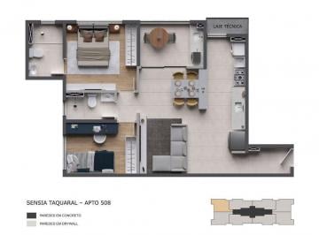 Apartamento · 61m² · 2 Quartos · 1 Vaga · Apartamento para venda em Taquaral de 61.17m² com 2 Quartos, 1 Suite e 1 Garagem
