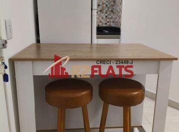 Apartamento · 33m² · 1 Quarto · 1 Vaga · Flat com ótimo preço no bairro Moema. Confira!