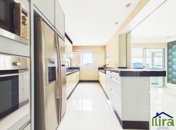 l4859a.jpg · Apartamento para locação mobiliado e decorado de 260 metros com 3 suítes e 4 vagas de garagem, no ed