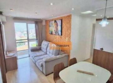 e7f90d7205b748684a8dfd0980b1df6b08bd3fc6 · Apartamento com 3 dormitórios à venda, 65 m² por R$ 420.000 - Jardim Santa Helena - Suzano/SP