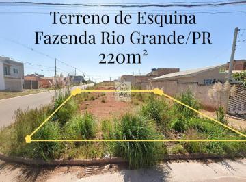 Imagem · Terreno de esquina à venda, 220 m² - Green Portugal II - Fazenda Rio Grande/PR