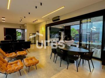 Casa · 413m² · 4 Quartos · 3 Vagas · Casa térrea moderna e contemporânea semi-térrea no Plateau D’Or Privilege com 413 m2 de área privat