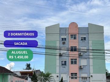 Apartamento · 70m² · 2 Quartos · 1 Vaga · Apartamento de 2 dormitórios com sacada e vaga de garagem em condomínio