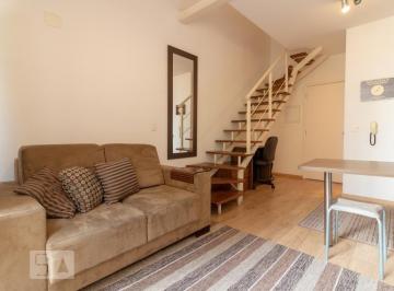 Apartamento · 40m² · 1 Quarto · 1 Vaga · Apartamento para Aluguel - Brooklin, 1 Quarto,  40 m² - São Paulo