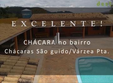 Rural · 2367m² · 3 Quartos · 10 Vagas · CHÁCARA PARA VENDA NO BAIRRO CHÁCARAS SÃO GUIDO EM VÁRZEA PAULISTA