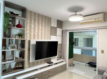 Apartamento · 86m² · 2 Quartos · 1 Vaga · Apartamento Churrasqueira - Guilhermina, Praia Grande
