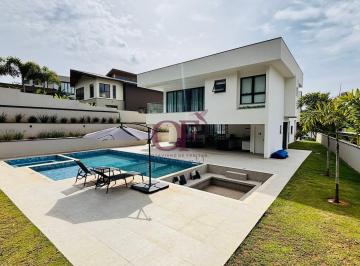Casa · 488m² · 4 Quartos · 6 Vagas · Casa de Alto Padrão no Serra Azul I – 4 Suítes, Fundo para Reserva e 1.016m²