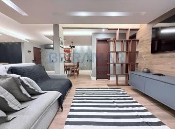 Apartamento · 91m² · 1 Quarto · 1 Vaga · Marcel Proust - Apartamento de Luxo de 93m² Totalmente Mobiliado e Decorado para Aluguel - Asa Nort