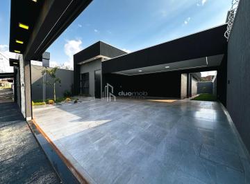Casa · 236m² · 3 Quartos · 5 Vagas · Casa 3 Suítes com Piscina Aquecida e Área Gourmet à Venda no Setor Santos Dumont – Goiânia