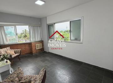 Apartamento · 89m² · 1 Vaga · Apartamento frente a praia, 2 quartos + dependência na Aparecida, pacote 5.700,00