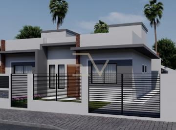 Casa · 50m² · 2 Quartos · 2 Vagas · Casa Geminada, 2 dormitórios, no Quinta dos Açorianos, Barra Velha/SC