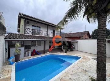 2f0dcd3167fc91f70f9aa5ed993ea2869479b386 · Casa com 4 dormitórios à venda, 176 m² por R$ 900.000,00 - Cidade Jardim - Caraguatatuba/SP