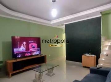 Sala · Sobrado com 3 dormitórios à venda, 259 m² por R$ 430.000,00 - Vila Luzita - Santo André/SP