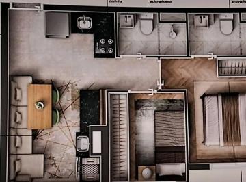 54dc7cdced81d3d7f6f5d6ac6e428cc6b9ae69e2 · Apartamento com 2 dormitórios à venda, 37 m² por R$ 398.000,00 - São Lucas - São Paulo/SP