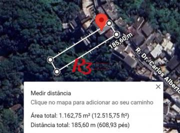 de7b2cc5edff3327cc8daf16e40a0bf1aae6bbc6 · Terreno à venda, 1155 m² por R$ 1.350.000,00 - José Menino - Santos/SP