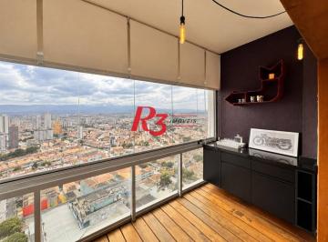 a0a34e05182b92e4991accc5b3bfafff93d55bf1 · Apartamento com 1 dormitório para alugar, 47 m² por R$ 5.500,00/mês - Boqueirão - Santos/SP