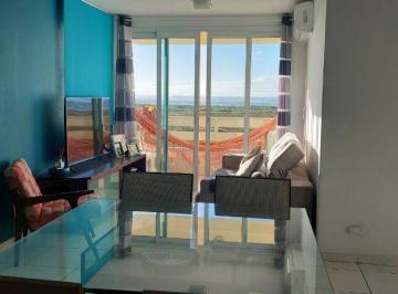 sala e copa · Apartamento beira mar com 3 dorm.( sendo que 1 é suíte) à venda, 31 m² por R$ 1.400.000 - Pontal do