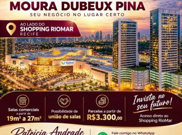 Comercial de 1 quarto, Recife · INVESTIDOR! LANCAMENTO EMPRESARIAL MOURA DUBEUX - PINA