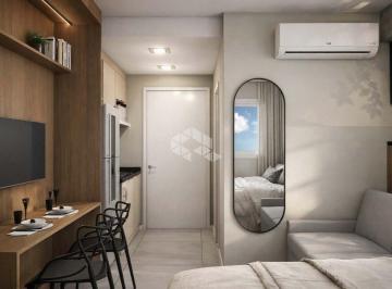 Apartamento · 23m² · 1 Quarto · 1 Vaga · Studio mobiliado na Cidade Baixa