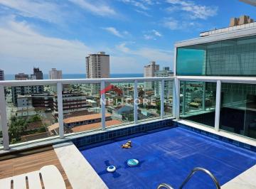 Apartamento · 165m² · 3 Quartos · 2 Vagas · Cobertura em Rua Trinta e Um de Março - Mirim - Praia Grande/SP