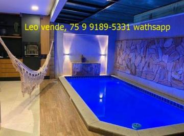Casa de 3 quartos,  · Leo vende, linda casa no SIm, 34 c 2 suítes, closet, piscina, goumert, mobiliada