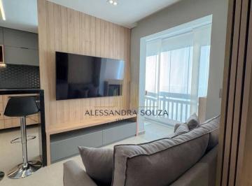 Apartamento · 46m² · 1 Quarto · 1 Vaga · Alphaville |Edifício Fiori | Apartamento mobiliado e equipado| 46 m²