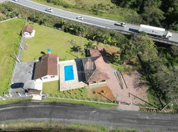 Rural · 54m² · 2 Quartos · Sítio Com 2.500 m² Com Área De Lazer Completa! - Garuva!