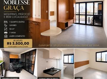 Apartamento de 1 quarto, Salvador · Apartamento 1 Suíte 50m² e Varanda Gourmet | NOBLESSE GRAÇA