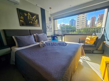 Apartamento · 25m² · 1 Quarto · Studio mobiliado e equipado, Pronto para Investir - Próximo ao Metrô