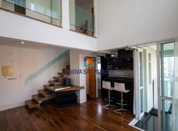 Apartamento · 59m² · 1 Quarto · 2 Vagas · Duplex 59m² em Moema - 1 dormitório + closet - 2 vagas