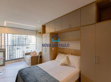 Apartamento · 29m² · 1 Quarto · 1 Vaga · Studio para locação! Com 1 quarto suíte no Jardins ao lado Parque do Ibirapuera