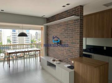 Apartamento · 63m² · 2 Quartos · 1 Vaga · Apartamento para locação no Itaim Bibi com 02 quartos e 01 vaga de garagem.