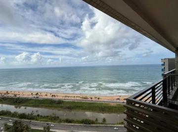 Apartamento · 60m² · 2 Quartos · 2 Vagas · Ocean House Jaguaribe: Vista Mar Panorâmica e Andar Alto a 150m da Praia