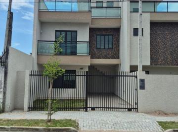Casa de 3 quartos, Curitiba · Sobrado novo com 3 dormitórios e terraço no Tarumã