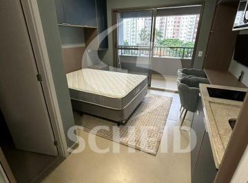 Photo 1 · Apartamento studio mobiliado para locação na Vila Mascote com 1 quarto e varanda.
