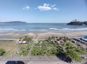 Apartamento · 25m² · 1 Quarto · Linda Sala Living de frente para a praia