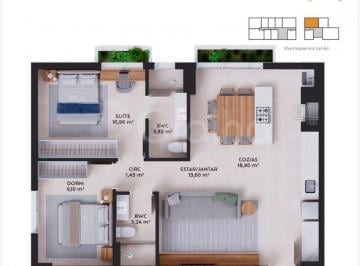 Photo 1 · Apartamento de 2 dormitórios com suíte no Passeio pedra branca