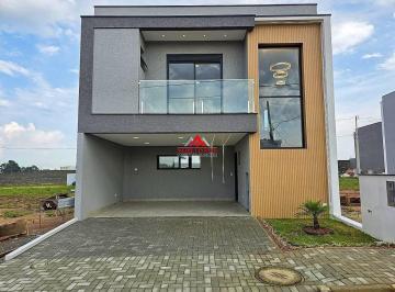 Casa · 130m² · 3 Quartos · 3 Vagas · Sobrado em condomínio 03 Quartos e 1 suíte com 130m² - Costeira - São José dos Pinhais.