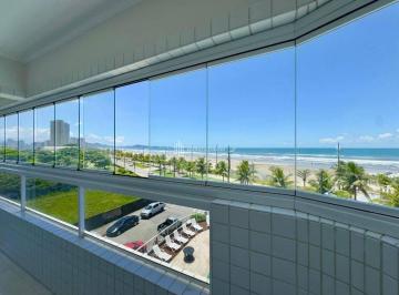 Apartamento · 70m² · 2 Quartos · 1 Vaga · Frente Mar- 2 dorm - 1 suíte - sacada gourmet - mobiliado - 1 vaga R$670 Mil.