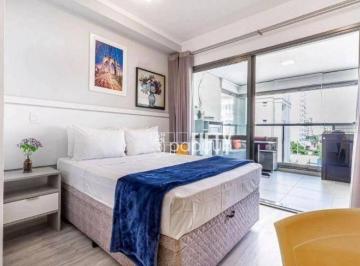 266684dad9712cb5b2e73b24c8c2a7be79d12d4f · Studio Mobiliado 30m² com Varanda à Venda e para Locação no Brooklin