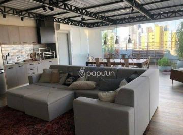 bd7f30fa2023b0eb40894679386bf7a78c2230b8 · Cobertura Duplex 164m² com Planta Flexível, Churrasqueira e 3 Vagas à Venda