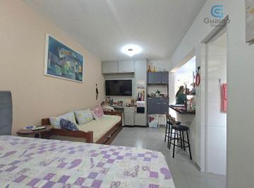 Apartamento · 26m² · 1 Quarto · 1 Vaga · Vendo espetacular Kitnet mobiliada na Ponta da Praia em Santos